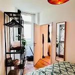 Daire Casa Clara - Helle 2-zi-whg Nahe Uniklinik & Zentrum, Kueche Und Smarttv Magdeburg