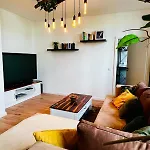 Daire Casa Clara - Helle 2-zi-whg Nahe Uniklinik & Zentrum, Kueche Und Smarttv