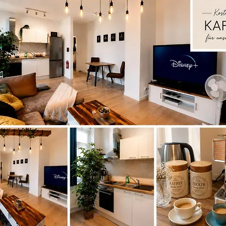 Casa Clara - Helle 2-zi-whg Nahe Uniklinik & Zentrum, Kueche Und Smarttv