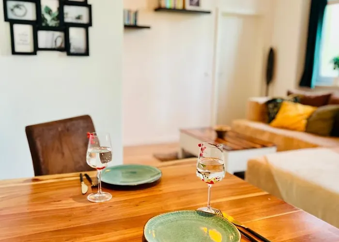 Casa Clara - Helle 2-zi-whg Nahe Uniklinik & Zentrum, Kueche Und Smarttv * ماغديبورغ