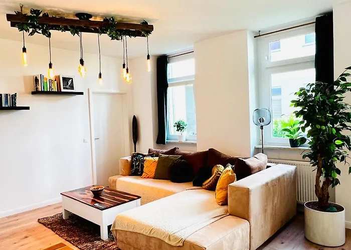 Casa Clara - Helle 2-zi-whg, Kueche Und Smarttv - Light Living * Magdeburg