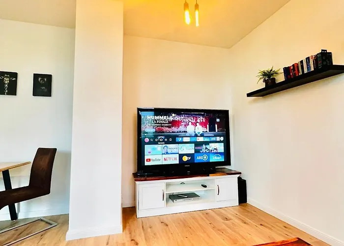 Casa Clara - Helle 2-zi-whg Nahe Uniklinik & Zentrum, Kueche Und Smarttv